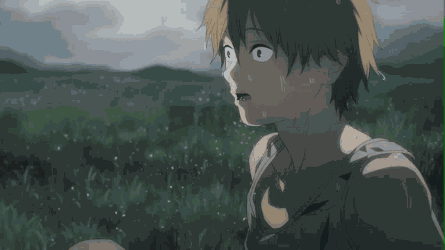 Denji Sad GIF