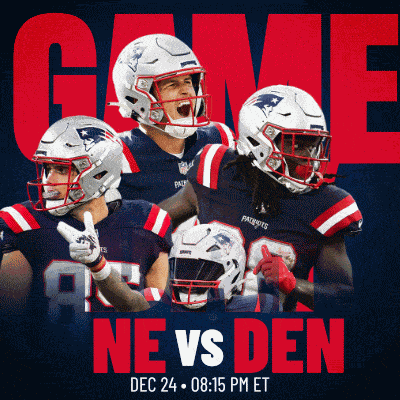 Denver Broncos Vs. New England Patriots Pre Game GIF