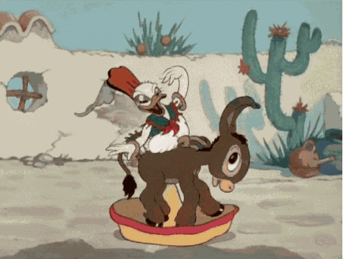 Desert Donkey GIF