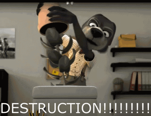 Destruction GIF