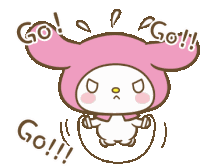 Determined Go Sticker