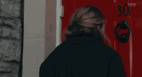 Diana Bishop Knocking On Door GIF