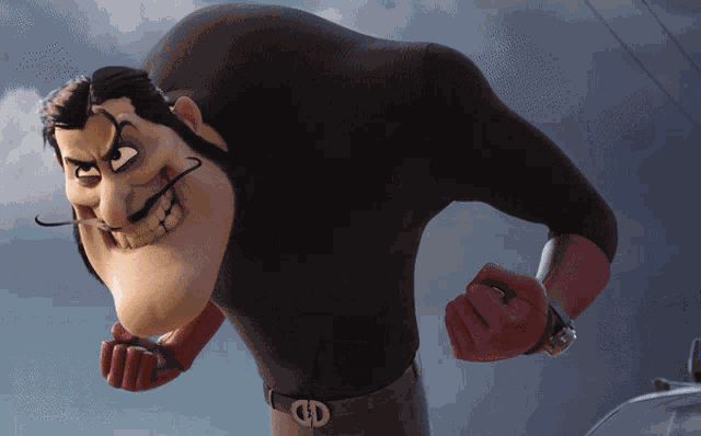 Dick Dastardly Officer Jaffe GIF