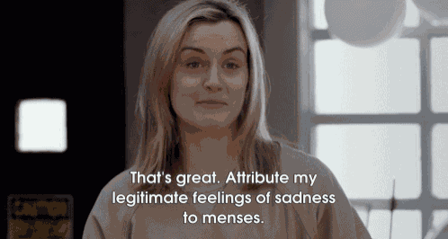 Did You Really Just Say "Menses"? GIF