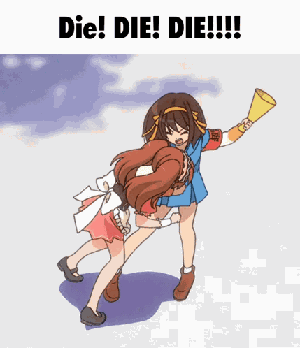 Die Die Die Haruhi Suzumiya GIF
