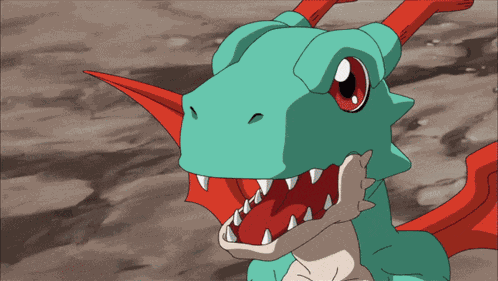 Digimon Dracomon GIF