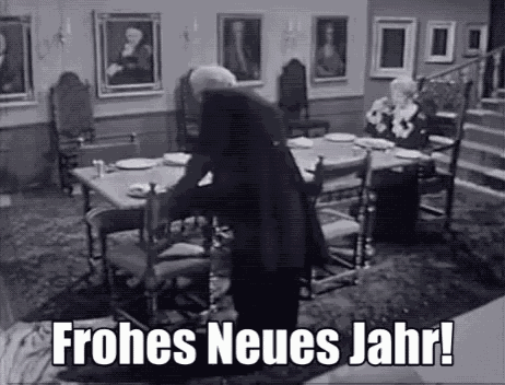 Dinner For One Neujahr GIF