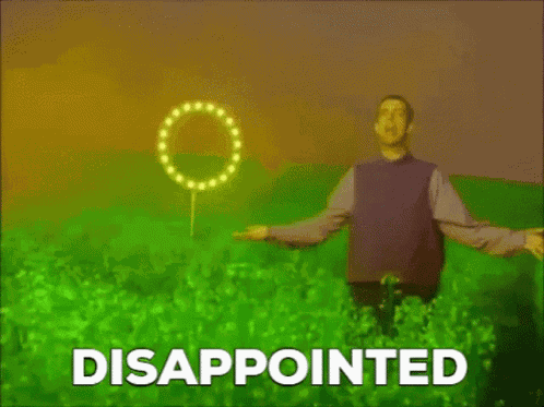 Disappointed Disappointment GIF