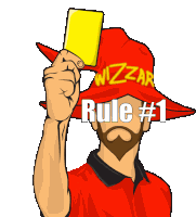 Discworld Rule1 Sticker