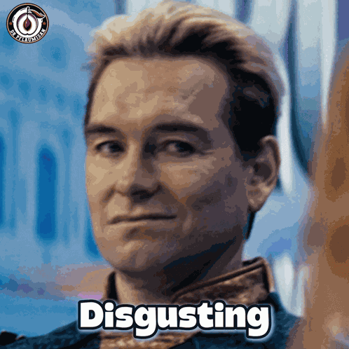 Disgusting Homelander GIF