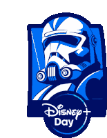 Disney Plus Anniversary Storm Trooper Sticker
