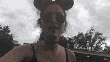 Disneyland Sniperwolf GIF