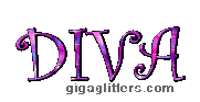 Diva Purple Sticker