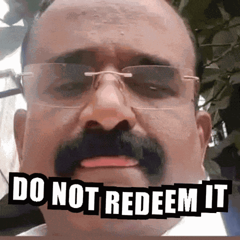Do Not Redeem It India GIF