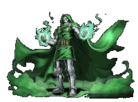 Doctor Doom Transparent Marvel Comics Sticker