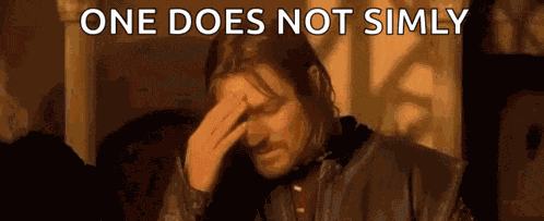 Does Not Simply Mordor GIF