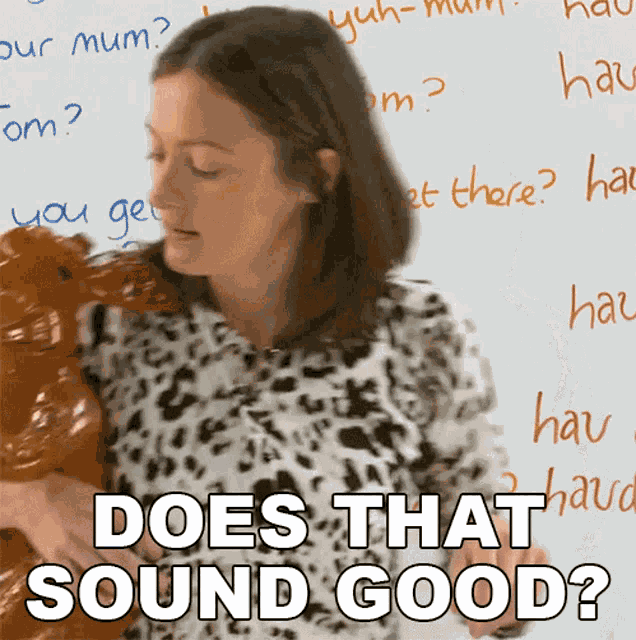 Does That Sound Good Jade Joddle GIF