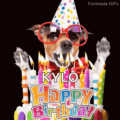 Dog Birthday GIF