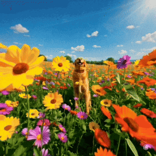 Dog Flower GIF