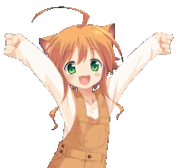 Dog Girl Wanko To Kurasou Sticker