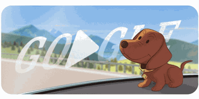 Dog Google GIF