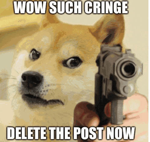 Doge Meme Gun Point Meme
