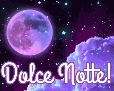 Dolce Notte Buonanotte Buona Notte Dormi Bene Sogni D’oro Sonno Assonnata Assonnata GIF