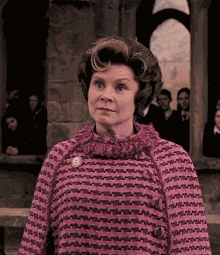 Dolores Jane Umbridge Harry Potter GIF