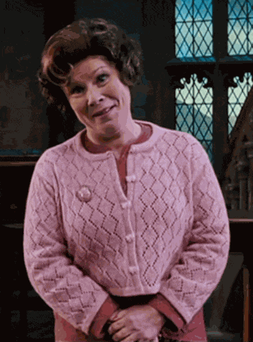 Dolores Umbridge Harry Potter GIF