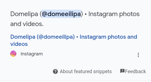 Domelipa Username Meme