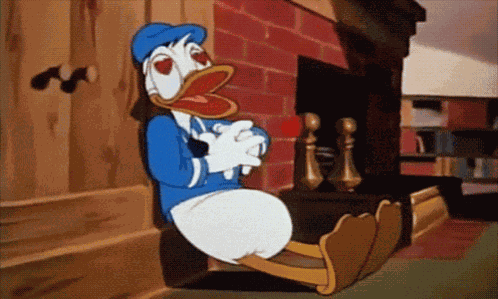 Donald Duck Donald Duck In Love GIF
