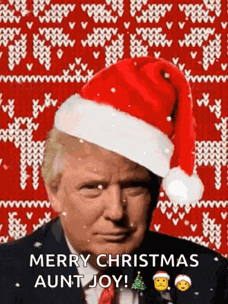 Donald Trump Christmas GIF