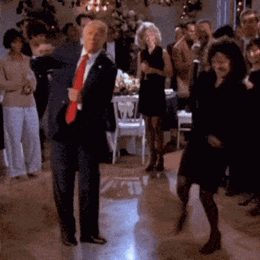 Donald Trump Elaine Benes GIF