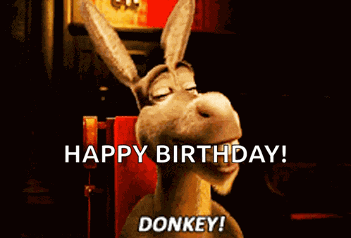Donkey Smile GIF