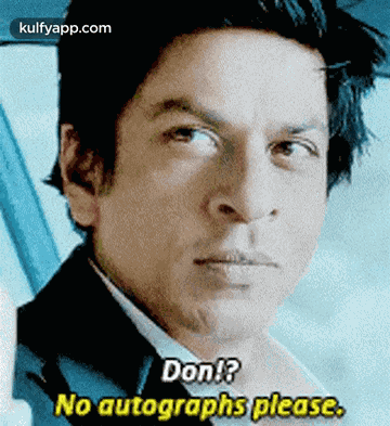 Don!?No Autographs Please..Gif GIF