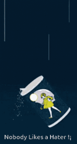 Dont Be Salty Nobody Likes Hater GIF