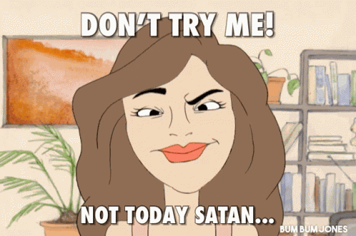 Dont Do It Angry Woman GIF