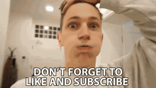 Dont Forget To Like And Subscribe Jake Howlett GIF