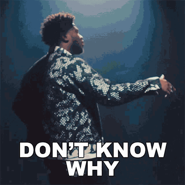 Dont Know Why Nonso Amadi GIF