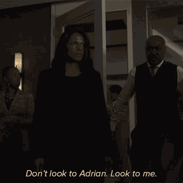 Dont Look To Adrian Look To Me GIF