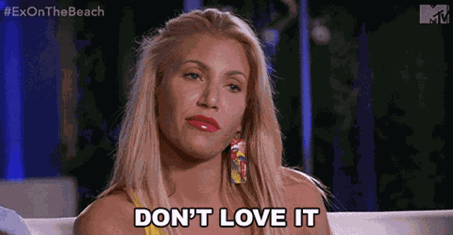 Dont Love It Not Impressed GIF