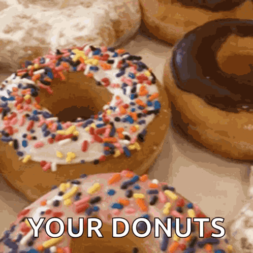 Donuts Doughnuts GIF