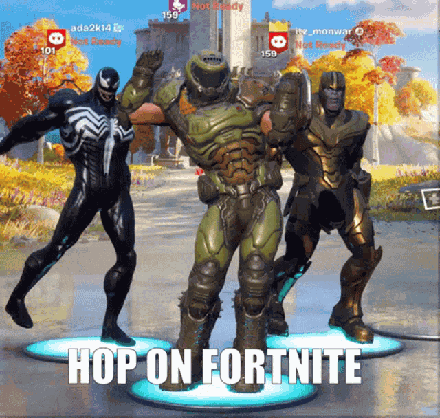 Doomguy Fortnite GIF