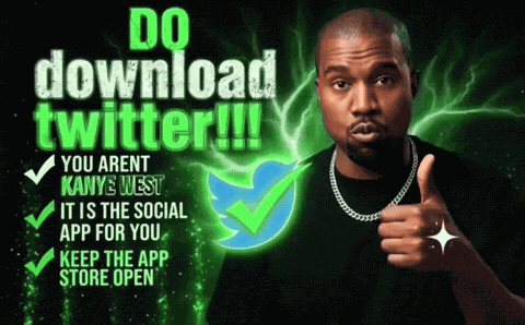 Download Twitter Kanye West GIF
