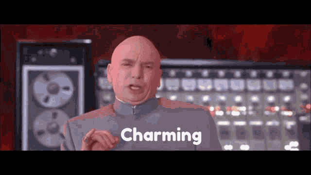 Dr Evil Charming GIF