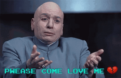 Dr Evil Love Me GIF
