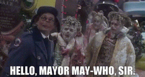 Dr Seuss The Grinch Hello Mayor May Who Sir GIF