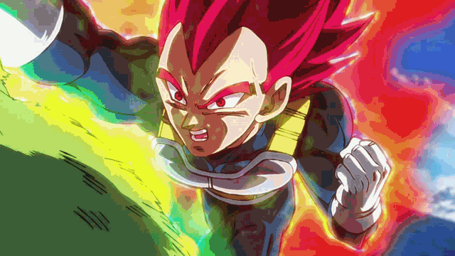 Dragon Ball Super Broly Vegeta GIF