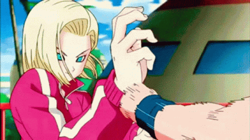 Dragon Ball Z Android18 GIF