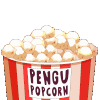 Drama Popcorn Sticker